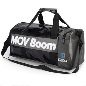 Lyncen Black Duffel Bag/Gym Bag  MOV Boom